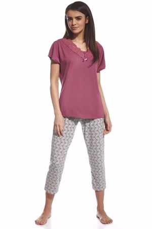 Zobrazit detail produktu - Dámské pyžamo Cornette kapri 059 Obrázek Dámské pyžamo Cornette kapri 059