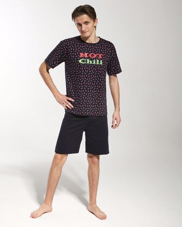 Zobrazit detail produktu - Chlapecké pyžamo Cornette krátký rukáv 146 Obrázek Chlapecké pyžamo Cornette krátký rukáv 146