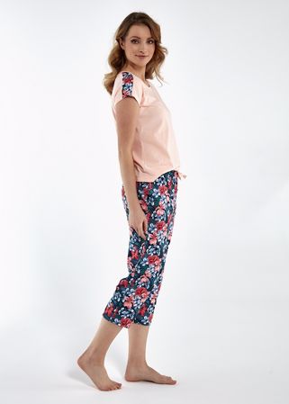 Zobrazit detail produktu - Dámské pyžamo Cornette kapri 840 Obrázek Dámské pyžamo Cornette kapri 840