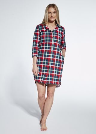 Zobrazit detail produktu - Dámská noční košile Cornette propínací 484 Obrázek Dámská noční košile Cornette propínací 484