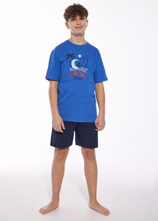 Zobrazit detail produktu - Chlapecké pyžamo Cornette krátký rukáv 476 Obrázek Chlapecké pyžamo Cornette krátký rukáv 476