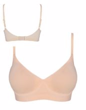 Obrázek z JULIMEX T-SHIRT BRA BÉŽOVÁ S 