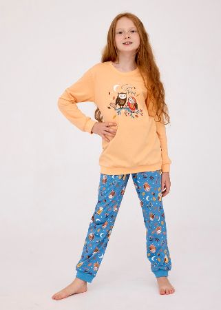 Zobrazit detail produktu - Dívčí pyžamo Cornette dlouhé 978 Obrázek Dívčí pyžamo Cornette dlouhé 978