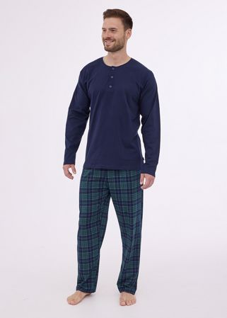 Zobrazit detail produktu - Pánské pyžamo Cornette dlouhé 458 Obrázek Pánské pyžamo Cornette dlouhé 458