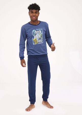 Zobrazit detail produktu - Chlapecké pyžamo Cornette dlouhý rukáv 999 Obrázek Chlapecké pyžamo Cornette dlouhý rukáv 999