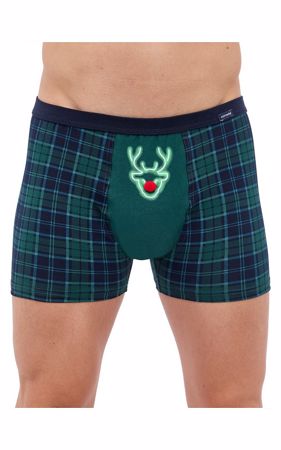 Zobrazit detail produktu - Pánské boxerky Cornette vánoční 007 Obrázek Pánské boxerky Cornette vánoční 007