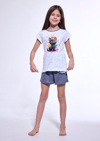Zobrazit detail produktu - Dívčí pyžamo Cornette krátké 246 Obrázek Dívčí pyžamo Cornette krátké 246