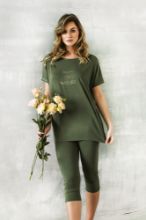Obrázek z ITALIAN FASHION DÁM. PYŽ. 3/4 NATURA KHAKI M 