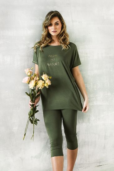 Obrázek z ITALIAN FASHION DÁM. PYŽ. 3/4 NATURA  