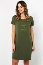 Obrázek z ITALIAN FASHION DÁM. KOŠ. NATURA KHAKI S 
