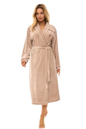 Zobrazit detail produktu - Dámský župan L&L 2508 dlouhý Obrázek Dámský župan L&L 2508 dlouhý