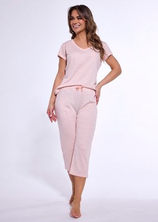 Zobrazit detail produktu - Dámské pyžamo Cornette 3/4 851 Obrázek Dámské pyžamo Cornette 3/4 851