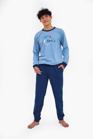 Zobrazit detail produktu - Chlapecké pyžamo Cornette dlouhý rukáv 998 Obrázek Chlapecké pyžamo Cornette dlouhý rukáv 998