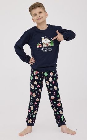 Zobrazit detail produktu - Chlapecké pyžamo Cornette vánoční 593 Obrázek Chlapecké pyžamo Cornette vánoční 593