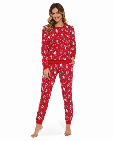 Zobrazit detail produktu - Dámské pyžamo Cornette vánoční 163 Obrázek Dámské pyžamo Cornette vánoční 163