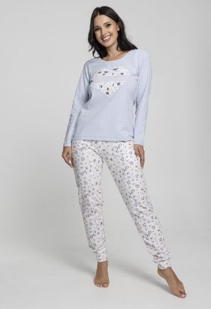 Zobrazit detail produktu - Dámské pyžamo Leptir dlouhé 312 Obrázek Dámské pyžamo Leptir dlouhé 312