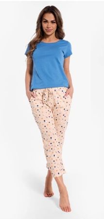 Zobrazit detail produktu - Dámské pyžamo Cornette capri 847 Obrázek Dámské pyžamo Cornette capri 847