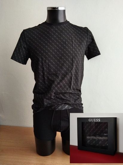 Obrázek z GUESS BOX TRIČKO+BOXER U5BG93  