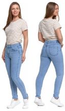 Obrázek z MORAJ DÁM. DŽÍNY OSD5500-002 BLUE S 