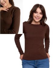 Obrázek z MORAJ DÁM. SVETR BDS3600-005 BROWN S 