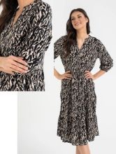 Obrázek z MORAJ DÁM. ŠATY MDW3600-007 PATT1 L 