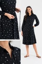 Obrázek z MORAJ DÁM. ŠATY MDW4000-005 PATT1 S 