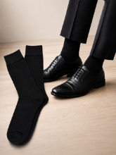 Obrázek z CTT PONOŽKY BASIC ZAPPA ČERNÁ 42/44 